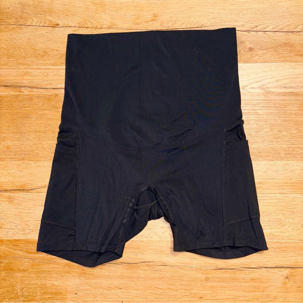 POSHDIVAH Women's Maternity Yoga Shorts